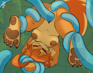 5_toes anal anal_penetration anthro anus bdsm bondage bound breasts claws clitoris consentacles double_penetration feet female fingers foot_fetish foot_focus foot_play footjob fur genitals hair heel_pad humanoid_feet lightened_soles navel nipples nude orange_body orange_fur pawpads paws penetration plantigrade plantigrade_pawpads restraints sex smile soles solo spread_legs spreading tail tentacle_footjob tentacle_in_ass tentacle_in_vagina tentacle_penetration tentacle_sex tentacles toe_claws toes vaginal vaginal_penetration vulva conditional_dnp joooji dog_knight_rpg maci_(ceehaz) canid canine canis domestic_dog mammal pomeranian spitz 2d_animation animated digital_media_(artwork) frame_by_frame short_playtime sound webm