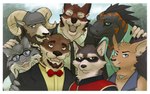 2021 5_fingers anthro beard black_hair bottomwear bovid bow_tie brown_body brown_fur brown_hair canada_lynx canid canine canis caprine carl_hendricks chase_hunter cheek_tuft clothed clothing comic dialogue digital_media_(artwork) echo_(game) echo_(series) echo_project english_text eyewear facial_hair facial_tuft felid feline female fingers flynn_moore fox fully_clothed fur gila_monster glasses goatee green_clothing green_topwear grey_body grey_fur grey_hair grey_scales grin group hair hat headgear headwear helodermatid hi_res horn jenna_begay kit_fox kudzu_tengwan leo_alvarez lizard looking_at_viewer lynx male mammal monotone_body monotone_fur multicolored_body multicolored_fur mustelid necktie open_mouth orange_body orange_fur orange_scales otter outside procyonid raccoon red_body red_clothing red_fur red_topwear reptile scales scalie sheep shirt shtarfish sideburns smile speech_bubble standing striped_body striped_scales stripes suit tan_body tan_fur teeth text tj_hess topwear true_fox tuft two_tone_body two_tone_fur wedding white_clothing white_topwear wolf yellow_clothing yellow_topwear