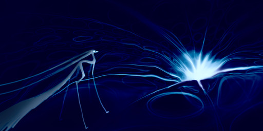 abstract_background blue_background ethereal feral fur long_ears long_legs long_tail male quadruped simple_background solo tail vent_art white_body white_fur l0veblood ksyker_ringola deity divine_longkat domestic_cat felid feline felis mammal absurd_res digital_media_(artwork) digital_painting_(artwork) hi_res painting_(artwork)