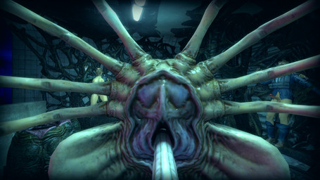 breasts clothing egg female forced forced_oral genitals group hive intersex intersex/female intersex/male male nipples not_furry nude oral oral_oviposition oral_penetration oviposition ovipositor ovipositor_in_mouth penetration penis restrained sex teratophilia sam_ayou alien_(franchise) alien facehugger human mammal monster ovomorph xenomorph 16:9 3d_(artwork) digital_media_(artwork) hi_res widescreen