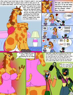 anthro bedroom big_breasts big_butt breasts butt camera cellphone clothing dialogue electronics female group huge_breasts male nightgown panties phone recording recording_video text thick_thighs underwear foxtide888 cartoon_network my_gym_partner's_a_monkey adam_lyon ingrid_giraffe jake_spidermonkey lupe_toucan atelid avian bird giraffe giraffid haplorhine human humanoid mammal monkey new_world_monkey primate spider_monkey toucan comic english_text