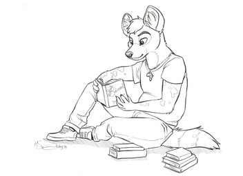 african_wild_dog anthro black_and_white book bottomwear canid canine clothed clothing darius_davis footwear hair hi_res idessart inked jeans jewelry male mammal monochrome necklace pants shirt shoes sneakers spots topwear traditional_media_(artwork)
Rating: Safe
Score: 0
User: 2DWildDog
Date: July 16, 2019 african_wild_dog anthro black_and_white book bottomwear canid canine clothed clothing darius_davis footwear hair hi_res idessart inked jeans jewelry male mammal monochrome necklace pants shirt shoes sneakers spots topwear traditional_media_(artwork)
Rating: Safe
Score: 0
User: 2DWildDog
Date: July 16, 2019