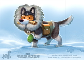ambiguous_gender clothed clothed_feral clothing coat eyewear feral goggles map snow solo text topwear piper_thibodeau canid canine canis domestic_dog mammal 2017 digital_media_(artwork) digital_painting_(artwork) painting_(artwork) url