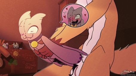abdominal_bulge ambiguous_gender anthro anthro_on_anthro anthro_penetrated anthro_penetrating anthro_penetrating_anthro attic balls bell bell_collar black_goo blush bodily_fluids collar dangling dangling_doggystyle dangling_legs duo erection eye_roll faceless_anthro faceless_character faceless_male female female_anthro female_penetrated fluffy fluffy_chest fur furniture genital_fluids genitals holding_object holding_partner holding_plushie holding_plushie_during_sex humanoid_genitalia humanoid_penis internal_thoughts larger_male looking_pleasured male male/female male_anthro male_holding_female male_penetrating male_penetrating_female nude obscured_penetration obscured_sex open_mouth penetration penile penile_penetration penis plushie plushophilia reverse_fleshlight_position ridiculous_fit seam_(sewing) sex side_view size_difference smaller_female smile solo_focus standing stitch_(sewing) tail teeth three-quarter_view tongue tongue_out voodoo voodoo_sex wood sockodrawing animate_inanimate canid canine domestic_cat felid feline felis fox living_plushie mammal 16:9 2d_animation animated digital_media_(artwork) frame_by_frame hi_res short_playtime sound video widescreen