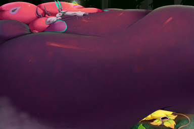 ambiguous_gender belly big_belly big_butt butt duo feral huge_belly huge_butt hyper hyper_belly hyper_butt immobile morbidly_obese morbidly_obese_ambiguous morbidly_obese_feral obese obese_ambiguous obese_feral overweight overweight_ambiguous overweight_feral weight_gain shweetmagnet nintendo pokemon generation_9_pokemon mega_evolution mega_scolipede mega_victreebel pokemon_(species) 2025 3:2 hi_res