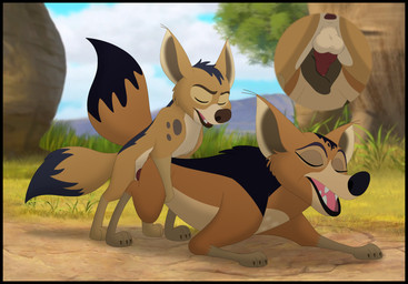 animal_genitalia animal_penis animal_vulva balls black_border border canine_genitalia canine_penis canine_vulva duo erection female feral genitals male male/female penis sex vulva young kaion disney the_lion_guard the_lion_king dogo_(the_lion_guard) reirei_(the_lion_guard) canid canine canis jackal mammal hi_res incest_(lore) mother_(lore) mother_and_child_(lore) mother_and_son_(lore) parent_(lore) parent_and_child_(lore) parent_and_son_(lore) son_(lore)