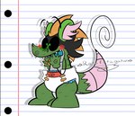 ageplay anthro blush blush_lines clean_diaper clothed clothing comfy diaper diaper_only drop_shadow infantilism male roleplay solo topless wearing_diaper ratapampergator ratapoper alligator alligatorid crocodilian mammal murid murine rat ratigator reptile rodent scalie