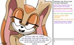 anthro bedroom_eyes exhibitionism female greeting narrowed_eyes nude seductive solo text young young_anthro magnamorous magnum3000 sega sonic_the_hedgehog_(series) cream_the_rabbit lagomorph leporid mammal rabbit english_text hi_res