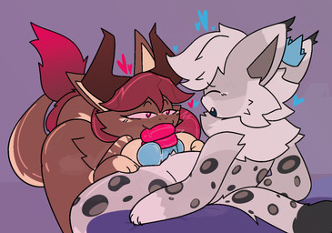 animal_genitalia animal_penis anthro black_body black_fur black_tail blue_clothing blue_knot blue_penis breasts brown_body brown_ears brown_horn canine_genitalia canine_penis clothing duo ear_markings erection fellatio female fur fur_markings genitals grey_body grey_ears grey_fur grey_hair grey_tail hair heart_symbol horn knot long_tongue male male/female markings multicolored_body multicolored_ears multicolored_fur oral paws penile penis pink_body pink_eyes pink_fur pink_hair pink_sclera pink_tail pink_tongue romantic romantic_couple sex tail tail_markings tail_tuft tan_body tan_ears tan_tail tongue tongue_around_penis tongue_out tongue_wrap tuft two_tone_body two_tone_ears two_tone_fur two_tone_tail nonbinary_bunny mythology alex_(kalicoa) keero_(wifeloverkeero) dragon felid leopard mammal mythological_creature mythological_scalie pantherine scalie 2022 digital_drawing_(artwork) digital_media_(artwork) hi_res