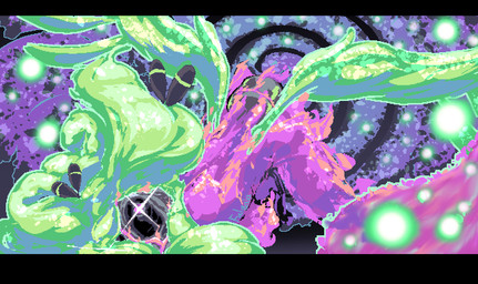 against_surface anthro armor ass_up black_bars bound ectoplasm female fire flaming_hair galaxy galaxy_tail hands_tied headgear helmet multi_tail pseudo_hair solo spread_wings tail wings falgaia nintendo pokemon elemental_creature fire_creature generation_4_pokemon pokemon_(species) spiritomb digital_media_(artwork) hi_res letterbox pixel_(artwork)