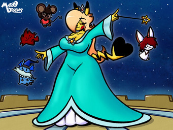 alternative_fashion anthro big_breasts blonde_hair blue_body blue_fur breasts brown_body brown_eyes clothing cosplay cosplay_lolita costume crossover_cosplay crown dress female fur group hair headgear hime_lolita j-fashion lolita_(fashion) markings pokemorph red_cheeks space striped_markings striped_tail stripes tail tail_markings teal_clothing teal_dress wand white_body yellow_body maro_draws gwen_geek mario_bros nintendo pokemon super_mario_galaxy bea_za_warudo_(genozawarudo) chase_(chip_at_night) geno_za_warudo gwen_martin karter_(thixxen) rosalina_(mario) braixen domestic_cat felid feline felis generation_1_pokemon generation_5_pokemon generation_6_pokemon legendary_pokemon mammal mouse murid murine pikachu pokemon_(species) rodent victini 4:3 crossover hi_res