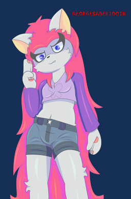 anthro female loli pubes simple_background solo transparent_background young young_anthro georgesabertooth yeraldine domestic_cat felid feline felis mammal vampire absurd_res alpha_channel hi_res