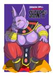 anthro breasts crossgender female nipples slightly_chubby solo neko_no_hito dragon_ball dragon_ball_super champa felid feline mammal hi_res