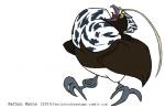 2014 3_talons 3_toes ambiguous_gender anseriform artist_name avian avian_feet beak big_tuft biped bird black_body black_face black_feathers black_text brown_body brown_feathers brown_wings dark_body dark_face dark_feathers dark_pupils dark_text dark_wings digital_drawing_(artwork) digital_media_(artwork) feather_tuft feathered_arms feathered_wings feathers featureless_crotch feet feral flat_colors folded_wings full-length_portrait grey_beak grey_body grey_face grey_feathers grey_markings grey_spots grey_talons horned_screamer jamminbison light_body light_feathers looking_at_viewer markings monotone_beak monotone_wings multicolored_body multicolored_face multicolored_feathers neck_tuft no_sclera open_beak open_mouth plume portrait pupils red_tongue scared screamer_(bird) screaming simple_background small_pupils solo spots spotted_body spotted_feathers standing talons tendrils text toe_talons toes tongue toony tuft url wheat_body wheat_feathers white_background white_body white_face white_feathers wide_eyed winged_arms wings year yelling yellow_body yellow_eyes yellow_feathers