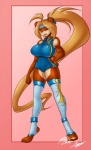 2013 4_toes akeno_shiranui antenna_hair anthro bear big_breasts black_nose blonde_hair bodysuit breasts brown_fur camel_toe chinese_clothing clothed clothing female fur hair half-closed_eyes leotard long_hair looking_at_viewer mammal mastergodai ninja one_eye_closed open_mouth ponytail skinsuit smile solo thigh_highs thighs tight_clothing toeless_socks toes upstairstudios voluptuous wide_hips wink yellow_eyes
Rating: Safe
Score: 19
User: slydevious
Date: May 26, 2013