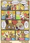 ambiguous_gender building dialogue duo female feral group outside public surprised_expression text town town_square milachu92 nintendo pokemon pokemon_mystery_dungeon spike_chunsoft brush_(pathwarden) luna_(pathwarden) charmander eevee fennekin generation_1_pokemon generation_2_pokemon generation_3_pokemon generation_4_pokemon generation_5_pokemon generation_6_pokemon meditite pikachu pokemon_(species) poochyena shinx snubbull spinda timburr absurd_res comic english_text hi_res