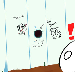 catfishing exclamation_point fence glory_hole inviting_to_sex male plant solo text mckeyes electronic_arts mario_bros nintendo plants_vs._zombies pokemon popcap_games chomper_(pvz) elemental_creature elemental_humanoid flora_fauna generation_1_pokemon humanoid piranha_plant plant_humanoid pokemon_(species) victreebel absurd_res hi_res