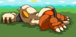 3_toes <3 ass_up barefoot blazblue brown_skin cat chibi chubby claws clothed clothing cloud cute ears_down eyes_closed feline female grass happy hood kokonut long_sleeves lying mammal panties pixel_art red_panties sky sleeping soles sun taokaka underwear young
Rating: Safe
Score: 7
User: kokonut
Date: March 31, 2014