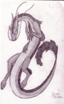 ambiguous_gender chinese claws feral flying horn mane solo tail whiskers metal_fox117 asian_mythology east_asian_mythology mythology dragon eastern_dragon mythological_creature mythological_scalie scalie 2007 greyscale monochrome traditional_media_(artwork)