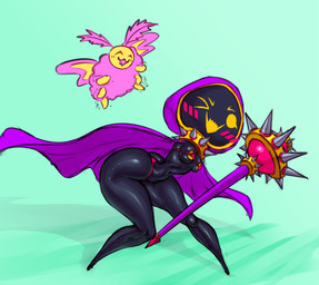 2_antennae 6_legs ^w^ antennae_(anatomy) areola armless bent_over big_butt bikini black_body black_breasts black_skin blonde_eyelashes blue_background blush blush_lines breast_squish breasts butt clothing collar duo eyelashes eyes_closed female female_humanoid feral floating_object flying fur glistening glistening_body glistening_breasts glistening_butt glistening_knees glistening_legs glistening_thighs insect_wings larger_female larger_humanoid lepidopteran_wings male male/female male_feral medium_breasts moth_antennae multicolored_body multicolored_wings navel one_eye_closed open_mouth open_smile pink_antennae pink_bikini pink_blush pink_body pink_clothing pink_fur pink_mouth pink_swimwear pink_thong pink_underwear purple_clothing purple_robe robe shadow simple_background size_difference skimpy_bikini smaller_feral smaller_male smile spiked_collar spikes squish staff swimwear thick_thighs thong two-piece_swimsuit two_tone_body two_tone_wings underwear wide_hipped_female wide_hipped_humanoid wide_hips wings yellow_areola yellow_body yellow_collar yellow_eyes yellow_mouth saidra malice_(pinkmoth) pinkmoth_(pinkmoth) arthropod humanoid imp insect lepidopteran moth 2025 absurd_res digital_drawing_(artwork) digital_media_(artwork) hi_res shaded