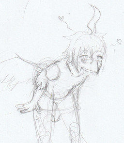 anthro beak bent_over blind blush clothed clothing disability panties panties_down partially_clothed shirt topwear underwear underwear_down undressing wings arc_rose vanilla_(arcrose) avian bird sketch