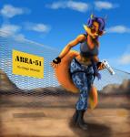 blue_hair breasts camo clothed clothing desert_eagle eyewear female fingerless_gloves fur gloves gun hair handgun handwear holding_gun holding_object holding_ranged_weapon holding_weapon midriff navel navel_piercing orange_body orange_fur outside piercing pistol purple_hair ranged_weapon shirt solo sunglasses tank_top topwear weapon yellow_body yellow_fur astraldog sly_cooper_(series) sony_corporation sony_interactive_entertainment sucker_punch_productions tomb_raider carmelita_fox canid canine fox mammal 2017 hi_res