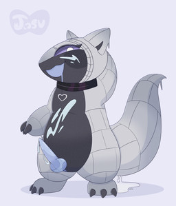 bodily_fluids collar collar_ring cum cum_drip cum_in_ass cum_inside dripping drooling embarrassed genital_fluids genitals knot knotted_penis male penis saliva slightly_chubby solo sweat sweatdrop jasucharm nintendo pokemon alolan_form alolan_sandshrew generation_7_pokemon pokemon_(species) regional_form_(pokemon) absurd_res colored digital_drawing_(artwork) digital_media_(artwork) hi_res line_art shaded