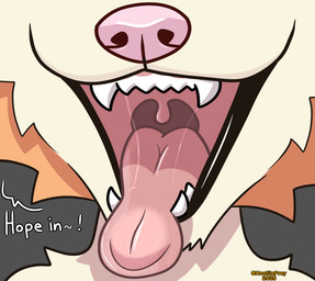 anthro bodily_fluids close-up male mouth_shot open_mouth saliva saliva_string solo tongue uvula vore hostileprey engel_ceher absurd_res hi_res