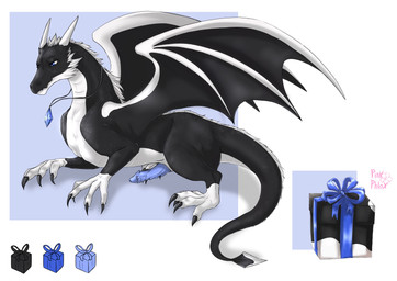 2_horns black_body blue_background blue_penis box container countershading erection feral genitals gift_box horn jewelry male membrane_(anatomy) membranous_wings necklace nude penis purple_eyes simple_background solo spread_wings white_body white_countershading white_horn wings pink_phlox mythology tappan_taxel dragon mythological_creature mythological_scalie scalie 2026 absurd_res hi_res model_sheet