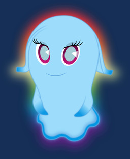 female looking_at_viewer not_furry purple_eyes simple_background smile solo transparent_background dashiesparkle bandai_namco pac-man_(series) pac-man_and_the_ghostly_adventures pinky_(pac-man) ghost spirit 2015 absurd_res alpha_channel hi_res