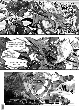 blush breasts clothing dialogue explicitly_stated_nonconsent female footwear forced goo_tentacles humanoid_pointy_ears nipples oral oral_penetration penetration plant pointy_ears rape sex shoes shrub solo speech_bubble tentacle_rape tentacle_sex tentacles text torn_clothing yoyoro ranger-chan_(yoyoro) elf goo_creature humanoid oblex 2025 absurd_res comic english_text greyscale hi_res monochrome