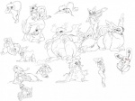 2_toes 4:3 all_fours ambiguous_gender animate_inanimate anthro anthrofied anus avian biped bird blush breasts butt canid canine darmanitan digital_drawing_(artwork) digital_media_(artwork) ducklett duo feet felid female feral garbodor generation_2_pokemon generation_3_pokemon generation_4_pokemon generation_5_pokemon genitals glameow heatmor hindpaw lagomorph leaning looking_at_viewer looking_back magmortar mammal mephitid monochrome nintendo open_mouth pawpads paws pilosan pokemon pokemon_(species) pokemorph pose presenting presenting_hindquarters purugly pussy raised_tail reptile scalie sciigglescrafty seismitoad simple_background sketch sketch_page skuntank smeargle smile solo spinda spread_legs spreading standard_mode_darmanitan tail toes tongue tongue_out torkoal white_background xenarthran