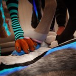 animal_genitalia animal_penis anthro anthro_on_anthro balls biped black_body black_fur blue_body blue_fur bodily_fluids bottomwear canine_genitalia canine_penis claws clothed clothing cum depth_of_field dominant erection feet feet_on_penis foot_fetish foot_lick foot_on_balls foot_on_chest foot_play footjob fur genital_fluids genitals grey_body grey_fur group hair hindpaw hoodie inside knot licking lying lying_on_ground male male/male multicolored_body nude on_back on_ground open_mouth orgasm pants paws penis reflection sex slim slim_anthro slim_male slim_sub smile stepped_on stepping_on_another stepping_on_balls stepping_on_chest stepping_on_face stepping_on_genitals submissive submissive_male surrounded tail teeth tongue tongue_out topwear trampling white_body white_fur dragonplayer blender_cycles dragonplayer_(character) maro_lupus canid canine canis fox mammal rexouium 1:1 3d_(artwork) 4k absurd_res blender_(artwork) digital_media_(artwork) hi_res