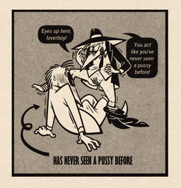 blush blush_lines bodily_fluids bulge clothed clothing duo genitals male male/male nervous nervous_sweat pantsless spread_vulva spreading sweat teasing text vulva dueling-jester spy_vs_spy black_spy white_spy humanoid english_text hi_res trans_(lore) trans_man_(lore)