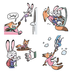 anthro backpack black_ears black_nose brown_body brown_ears brown_fur brown_tail car clenched_teeth clothed clothing countershading dart dipstick_ears dipstick_tail driving ear_markings eyes_closed female female_anthro fur green_eyes grey_body grey_ears grey_fur grey_tail long_tail male male_anthro markings multicolored_body multicolored_ears multicolored_fur necktie orange_body orange_ears orange_fur pawpads pink_inner_ear purple_eyes tail tail_markings tan_body tan_countershading tan_fur tan_inner_ear teeth text thick_tail two_tone_body two_tone_fur two_tone_tail vehicle white_body white_countershading white_fur gumi_(pixiv) disney zootopia gary_de'snake judy_hopps nick_wilde pawbert_lynxley canada_lynx canid canine european_rabbit felid feline fox lagomorph leporid lynx mammal oryctolagus pit_viper rabbit red_fox reptile scalie snake true_fox viper 1:1 absurd_res english_text hi_res