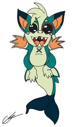 anthro cartoon_freckles freckled_face freckles green_body green_eyes heterochromia looking_at_viewer male open_mouth simple_background smile solo tail young young_anthro euanechidhog cork_(character) hybrid 3:5 digital_media_(artwork) hi_res