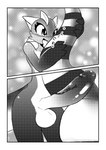 anthro balls big_balls big_penis blush border duo genitals huge_balls huge_penis hyper hyper_balls hyper_genitalia hyper_penis licking male male/male penis screentone tail tail_fetish tail_lick tail_play tongue tongue_out white_border white_crest_(artist) taboo_tails_(copyright) eraxa_(character) oasis_(character) allosaurid allosaurus dinosaur ornithischian pachycephalosaurid pachycephalosaurus prehistoric_species reptile scalie theropod absurd_res comic hi_res monochrome