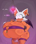 5_fingers anthro balls bat_wings big_balls big_breasts big_butt big_ears blue_eyes blue_eyeshadow breasts butt chaos_emerald clothed clothing colored_nails ear_piercing ear_ring emerald_(gem) eyelashes eyeshadow fangs fingers footwear fur gem genitals gynomorph hair high_heels huge_breasts hyper hyper_breasts hypnosis intersex long_eyelashes looking_at_object makeup membrane_(anatomy) membranous_wings mind_control nails open_mouth piercing pink_tongue prostitution purple_nails purse ring_piercing shoes short_hair short_stack solo tan_body tan_inner_ear tan_skin teeth text thick_thighs tongue white_body white_ears white_fur white_hair wings zetaskully sega sonic_the_hedgehog_(series) rouge_the_bat bat mammal 2025 artist_name english_text hi_res watermark