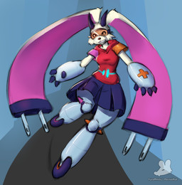 blue_bottomwear blue_clothing blue_skirt bottomwear clothed clothing female floppy_ears fully_clothed hoodie logo lop_ears pleated_skirt red_clothing red_hoodie red_topwear skirt solo text topwear wheel pecivalrat narigia_lop lagomorph leporid mammal rabbit 2025 artist_logo artist_name digital_media_(artwork) digital_painting_(artwork) hi_res painting_(artwork) shaded