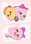 ambiguous_gender anthro bodily_fluids drooling duo female heart_symbol penetration saliva seuppi kirby_(series) nintendo chuchu_(kirby) nyupun cephalopod coleoid marine mollusk octopodiform octopus waddling_head