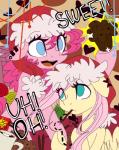 blue_eyes christmas christmas_hat coffee cup cyan_eyes duo english_text equine female floppy_ears fluttershy_(mlp) food friendship_is_magic fur hair hair_over_eye holidays horse kmrshy long_hair mammal muffin my_little_pony pegasus pink_fur pink_hair pinkie_pie_(mlp) pony text wings yellow_fur
Rating: Safe
Score: 7
User: Fluttershy
Date: January 25, 2014