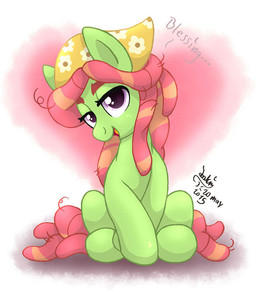 dreadlocks female feral fur green_body green_fur hair looking_at_viewer multicolored_hair open_mouth purple_eyes red_hair solo text two_tone_hair joakaha friendship_is_magic hasbro my_little_pony tree_hugger_(mlp) earth_pony equid equine horse mammal pony 2015 english_text