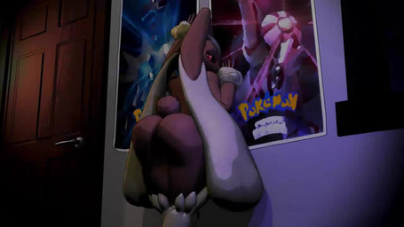 anthro anthro_penetrated balls bodily_fluids breasts cowgirl_position cum cum_inside duo female female_penetrated from_front_position genital_fluids genitals human_on_anthro human_penetrating human_penetrating_anthro human_penetrating_female interspecies looking_pleasured male male/female male_on_anthro male_penetrating male_penetrating_female nipples on_bottom on_top penetration penile penile_penetration penis penis_in_vagina pokephilia seductive sex solo_focus tail teasing vaginal vaginal_penetration vulva themonster5151 blendrdragon_(modeler) warfaremachine_(modeler) game_freak nintendo pokemon warfare_lopunny generation_4_pokemon human lagomorph lopunny mammal pokemon_(species) 16:9 3d_(artwork) 3d_animation animated digital_media_(artwork) high_framerate long_playtime sound webm widescreen