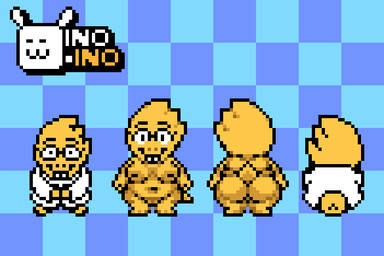 anthro belly big_butt breasts butt clothing coat eyewear female genitals glasses lab_coat navel nipples nude obese obese_anthro obese_female overweight overweight_anthro overweight_female shortstack shortstack_female simple_background smile solo sprite_edit standing tail topwear vulva yellow_body onoono undertale undertale_(series) alphys lizard reptile scalie 3:2 digital_media_(artwork) pixel_(artwork)