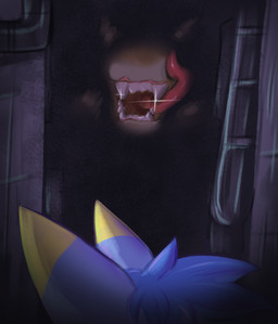 anthro blue_body blue_fur duo fur licking licking_lips male multicolored_body multicolored_fur open_mouth semi-anthro stalking teeth tongue tongue_out yellow_body yellow_fur vuchs rain_world videocult astral_(jeddy) coop_(theroboticdragon) slugcat splynter absurd_res hi_res