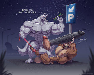 5_fingers abs anthro antlers armpit_hair arms_tied ball_gag balls balls_on_leg barazoku bdsm biceps big_balls big_breasts big_muscles big_pecs big_penis black_penis bodily_fluids body_hair bondage bound breasts captured claws comparing comparing_penis darkened_genitalia darkened_penis dialogue dominant dominant_anthro dominant_male drooling duo erection facial_markings fingers foot_on_belly fur gag gagged genitals grey_body grey_fur grin hands_above_head head_markings holding_object holidays hooves horn huge_balls huge_breasts huge_muscles huge_pecs huge_penis humanoid_genitalia humanoid_penis hyper hyper_balls hyper_genitalia hyper_muscles hyper_penis key keyring legs_tied long_penis looking_at_another looking_at_genitalia looking_at_penis looking_down looking_up lying male markings mask_(marking) motion_lines muffled muscular muscular_anthro muscular_arms muscular_male muscular_thighs nervous nervous_sweat night nipples nude on_back outside pecs penis penis_on_head penis_size_difference plant predator/prey questionable_consent red_eyes restrained restrained_arms restrained_legs restraints ribbon_bondage ribbons saggy_balls saliva scared signpost sky sleigh smile smug standing star starry_sky stepped_on street_lamp sweat tail teeth text thick_penis vein veiny_penis white_body white_fur wolfiecanem christmas dreamworks puss_in_boots_(franchise) death_(puss_in_boots) canid canine canis deer mammal new_world_deer reindeer wolf 2024 5:4 dated english_text signature