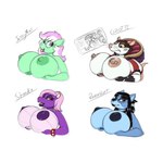 1:1 2018 anthro armello big_breasts bracelet breasts canid canine canis clothed clothing drxii equid equine eyewear fan_character female fur glasses griotte_(armello) hair hasbro hi_res horn horse huge_breasts jessymint jewelry koopa league_of_geeks mammal mario_bros multiple_images murid murine my_little_pony nintendo nipple_piercing nipples non-mammal_breasts piercing pony rat raven_hunt rodent scalie shandra_koopa simple_background solo wolf