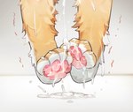 ambiguous_form ambiguous_gender bodily_fluids claws cum cum_drip cum_on_feet cum_on_ground dangling_doggystyle dangling_legs dripping ejaculation faceless_character feet foot_focus fur genital_fluids orgasm pawpads paws pink_pawpads shaking solo squirming tan_body tan_fur toe_claws trembling twitching dr.kiyo ambiguous_species mammal 2021 hi_res