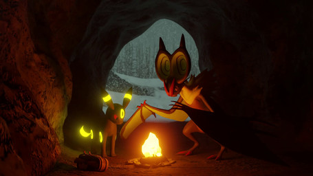 after_sex anal anal_knotting anal_penetration animal_genitalia animal_penis anus balls bodily_fluids campfire canine_genitalia canine_penis cave cum cum_in_ass cum_inside digitigrade duo erection eye_contact female female_penetrated feral feral_on_feral feral_penetrated feral_penetrating feral_penetrating_feral genital_fluids genitals hug knot knotted_penis knotting larger_penetrated looking_at_another looking_at_genitalia looking_at_partner looking_pleasured male male/female male_on_top male_penetrating male_penetrating_female on_top orgasm penetration penis quadruped resting resting_on_belly sex size_difference smaller_male vulva nechu nintendo pokemon pokemon_mystery_dungeon spike_chunsoft bat canid canine eeveelution generation_2_pokemon generation_6_pokemon mammal noivern pokemon_(species) umbreon 16:9 3d_(artwork) 3d_animation animated blender_(artwork) blender_cycles_(artwork) digital_media_(artwork) hi_res huge_filesize long_playtime sound webm widescreen