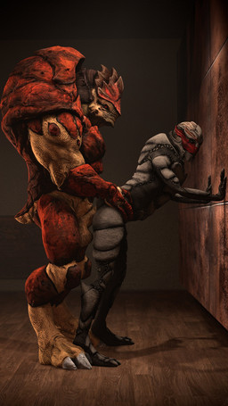 4_balls anal anal_penetration balls bodyguard_position duo female female_penetrated from_behind_position genitals interspecies larger_male male male/female male_penetrating male_penetrating_female multi_balls multi_genitalia muscular muscular_male nude penetration penis sex size_difference smaller_female smaller_penetrated standing standing_sex text xenophilia cheap-wazoo bioware electronic_arts mass_effect urdnot_wrex alien krogan turian 3d_(artwork) 4k 9:16 absurd_res digital_media_(artwork) english_text hi_res source_filmmaker_(artwork)